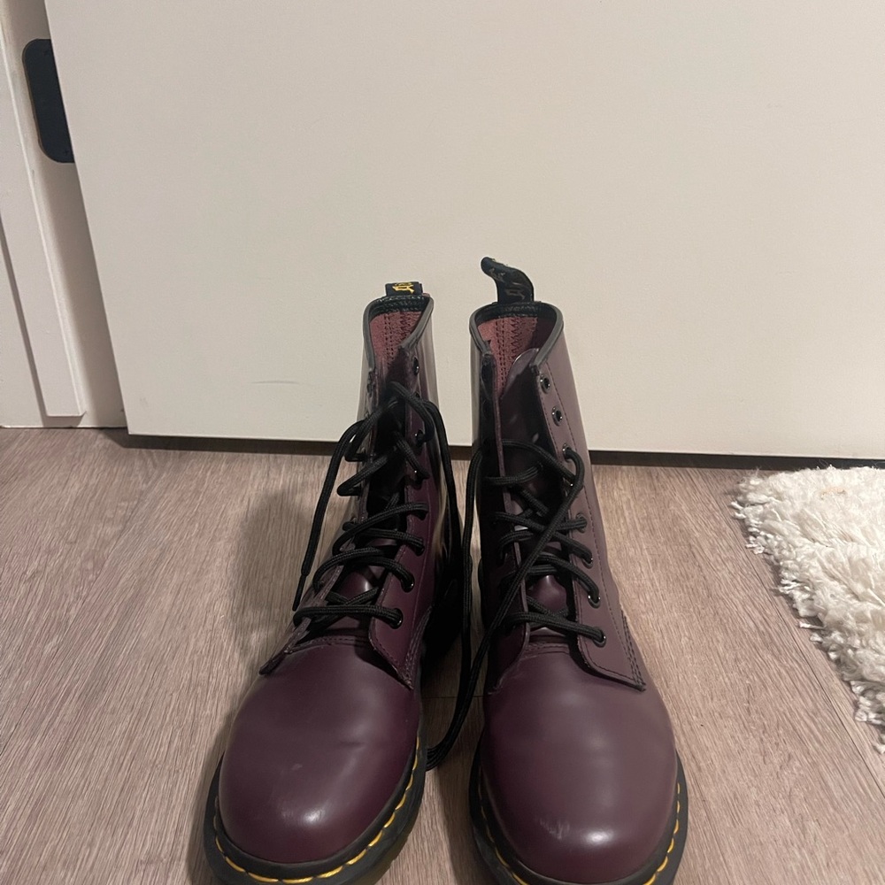 Dr. Martens Purple Winter Boots